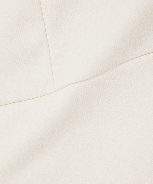 qualite（カリテ）の「ダブルジャージーフォルムカットソー（Tシャツ/カットソー・レディース・アイボリー/ネイビー・フリー）」の13枚目の写真