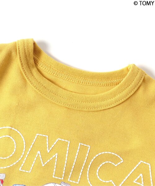 BIT'Z（ビッツ）の「トミカコラボTシャツ（Tシャツ/カットソー・キッズ・ベージュ/イエロー/エメラルド・80/90/100/110/120/95）」の7枚目の写真