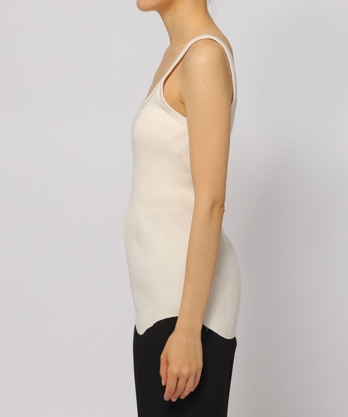 BABYLONE（バビロン）の「マルドウタンク（タンクトップ・レディース・アイボリー/チャコールグレー/グレー系その他/ライトベージュ・フリー）」の16枚目の写真