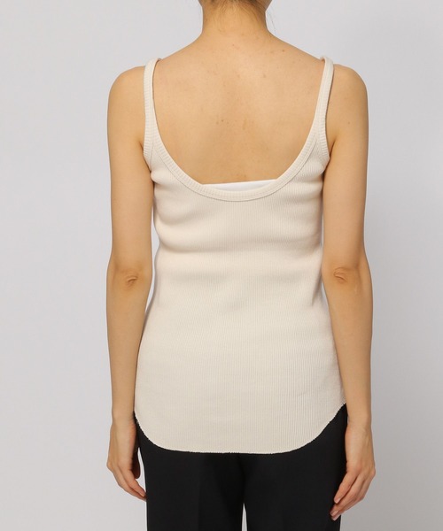 BABYLONE（バビロン）の「マルドウタンク（タンクトップ・レディース・アイボリー/チャコールグレー/グレー系その他/ライトベージュ・フリー）」の17枚目の写真