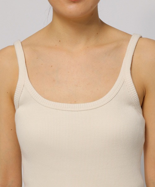 BABYLONE（バビロン）の「マルドウタンク（タンクトップ・レディース・アイボリー/チャコールグレー/グレー系その他/ライトベージュ・フリー）」の19枚目の写真