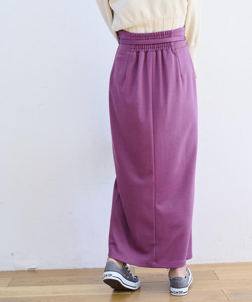 FREE'S MART（フリーズマート）の「【Sシリーズ対応】◆ベルト付きナロースカート（スカート・レディース・ピンク/ブラック/ホワイト・X-SMALL/SMALL/MEDIUM）」の9枚目の写真