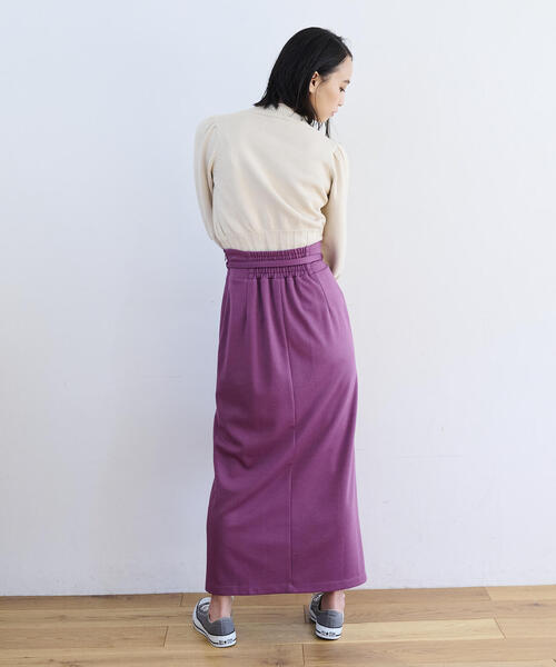 FREE'S MART（フリーズマート）の「【Sシリーズ対応】◆ベルト付きナロースカート（スカート・レディース・ピンク/ブラック/ホワイト・X-SMALL/SMALL/MEDIUM）」の13枚目の写真