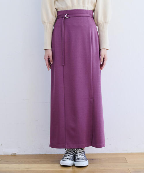 FREE'S MART（フリーズマート）の「【Sシリーズ対応】◆ベルト付きナロースカート（スカート・レディース・ピンク/ブラック/ホワイト・X-SMALL/SMALL/MEDIUM）」の14枚目の写真