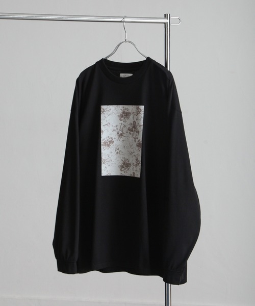 NILWAY（ニルウェイ）の「アソートアートプリントルーズロンT（Tシャツ/カットソー・メンズ・ホワイト系/ホワイト系1/ブラック系/ブラック系1・MEDIUM/LARGE）」の10枚目の写真