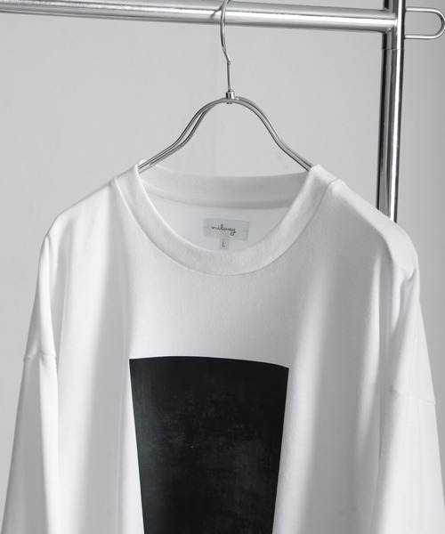 NILWAY（ニルウェイ）の「アソートアートプリントルーズロンT（Tシャツ/カットソー・メンズ・ホワイト系/ホワイト系1/ブラック系/ブラック系1・MEDIUM/LARGE）」の18枚目の写真