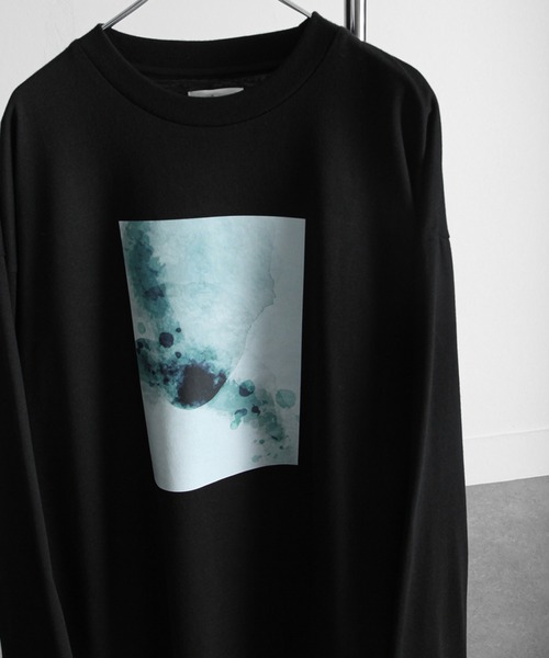 NILWAY（ニルウェイ）の「アソートアートプリントルーズロンT（Tシャツ/カットソー・メンズ・ホワイト系/ホワイト系1/ブラック系/ブラック系1・MEDIUM/LARGE）」の21枚目の写真