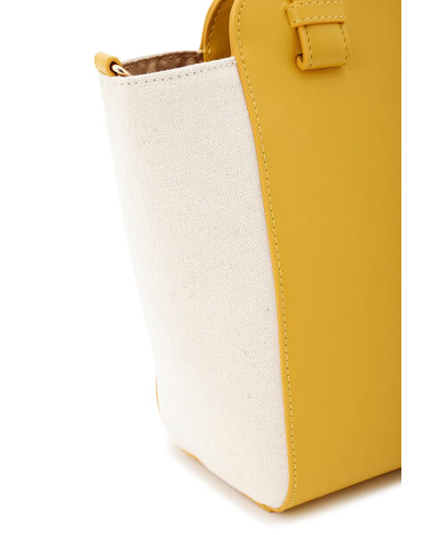 human woman（ヒューマンウーマン）の「◆バイカラー２ｗａｙバッグ（ハンドバッグ・レディース・ブラック系その他3/イエロー系その他4・ﾌﾘ-）」の15枚目の写真