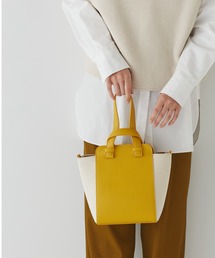 human woman | ◆バイカラー２ｗａｙバッグ(ハンドバッグ)