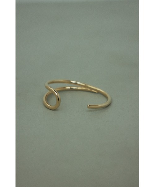 BLACK BY MOUSSY（ブラックバイマウジー）の「double bangle（ダブルバングル）（バングル/リストバンド・レディース・シルバー/ゴールド・FREE）」の7枚目の写真