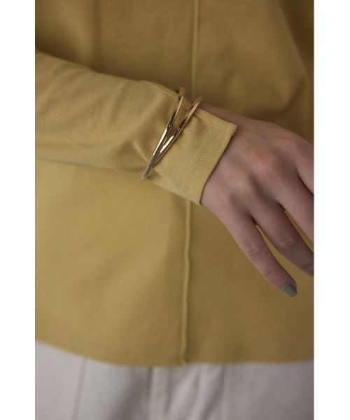 BLACK BY MOUSSY（ブラックバイマウジー）の「double bangle（ダブルバングル）（バングル/リストバンド・レディース・シルバー/ゴールド・FREE）」の8枚目の写真