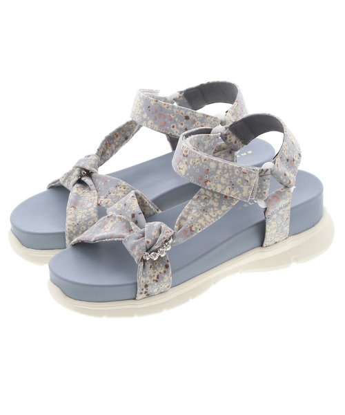 JELLY BEANS（ジェリービーンズ）の「ビジューターバンスポーツサンダル(215-10083)JELLY BEANS(ジェリービーンズ)（サンダル・レディース・シルバー/マルチ/ブラック・S/M/L）」の13枚目の写真