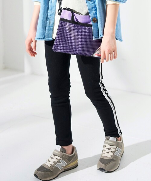 SHOO・LA・RUE（シューラルー）の「◆【110-140cm】アソートラインレギンス（その他パンツ・キッズ・ブラック/グレー/ライトパープル/ブラック系8・11/12/13/14）」の16枚目の写真