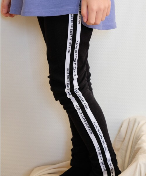 SHOO・LA・RUE（シューラルー）の「◆【110-140cm】アソートラインレギンス（その他パンツ・キッズ・ブラック/グレー/ライトパープル/ブラック系8・11/12/13/14）」の14枚目の写真
