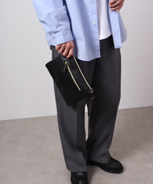 propellerheads(プロペラヘッズ)の「propellerheads 合成皮革サコッシュ(ショルダーバッグ・レディース・ブラウン/マスタード/グレー/ブラック・FREE)」の6枚目の写真