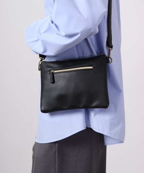 propellerheads(プロペラヘッズ)の「propellerheads 合成皮革サコッシュ(ショルダーバッグ・レディース・ブラウン/マスタード/グレー/ブラック・FREE)」の11枚目の写真