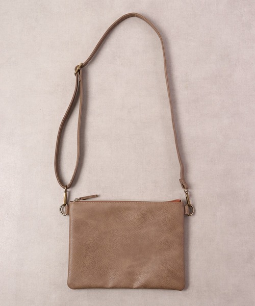 propellerheads(プロペラヘッズ)の「propellerheads 合成皮革サコッシュ(ショルダーバッグ・レディース・ブラウン/マスタード/グレー/ブラック・FREE)」の20枚目の写真