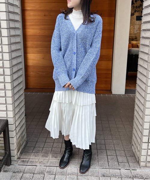 one way（ワンウェイ）の「アシメプリーツスカート（スカート・レディース・ホワイト/ブラック・FREE）」の11枚目の写真