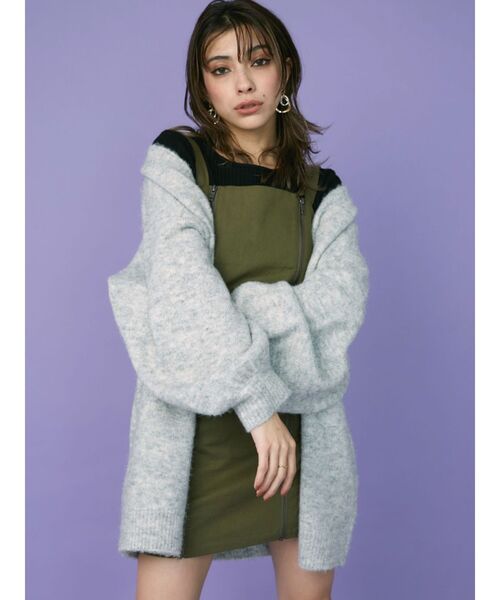 EVRIS（エヴリス）の「BASICクロップドロンT（Tシャツ/カットソー・レディース・ホワイト/ブラック/グリーン・FREE）」の10枚目の写真