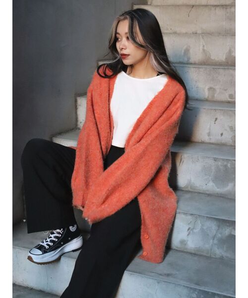 EVRIS（エヴリス）の「BASICクロップドロンT（Tシャツ/カットソー・レディース・ホワイト/ブラック/グリーン・FREE）」の17枚目の写真