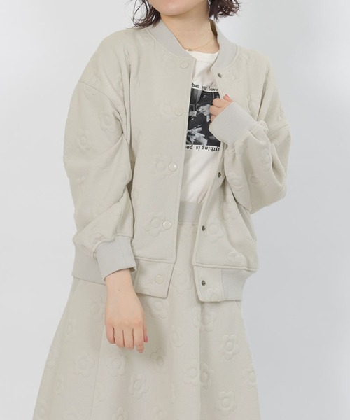【美品】Mary Quant フクレジャカード　デイジー　ブルゾン 羽織り MARY QUANT（マリークワント）の「フクレジャカードデイジー
