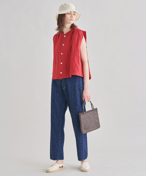 DRAGON（ドラゴン）の「dragon | レザーウーヴンバッグ SOPHIE