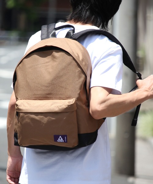 GERRY（ジェリー）の「【GERRY/ジェリー】ワンポイントロゴデイバック（バックパック/リュック・メンズ・ブラウン/チャコール/ブラック・FREE）」の11枚目の写真