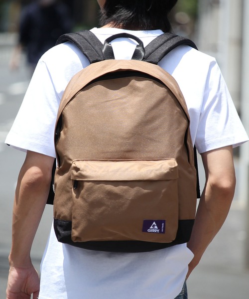 GERRY（ジェリー）の「【GERRY/ジェリー】ワンポイントロゴデイバック（バックパック/リュック・メンズ・ブラウン/チャコール/ブラック・FREE）」の13枚目の写真