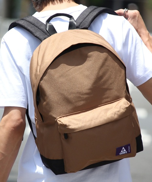 GERRY（ジェリー）の「【GERRY/ジェリー】ワンポイントロゴデイバック（バックパック/リュック・メンズ・ブラウン/チャコール/ブラック・FREE）」の12枚目の写真
