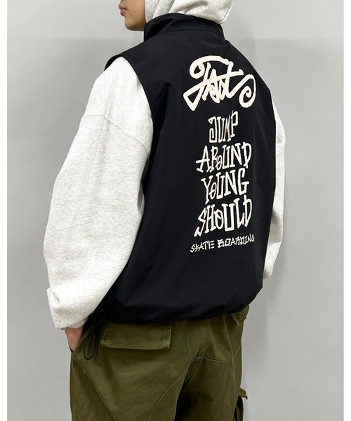 WHO'S WHO gallery（フーズフーギャラリー）の「COOPER FACTスタンドカラーベスト（ベスト・メンズ・アイボリー/ブラック/カーキ・FREE）」の15枚目の写真