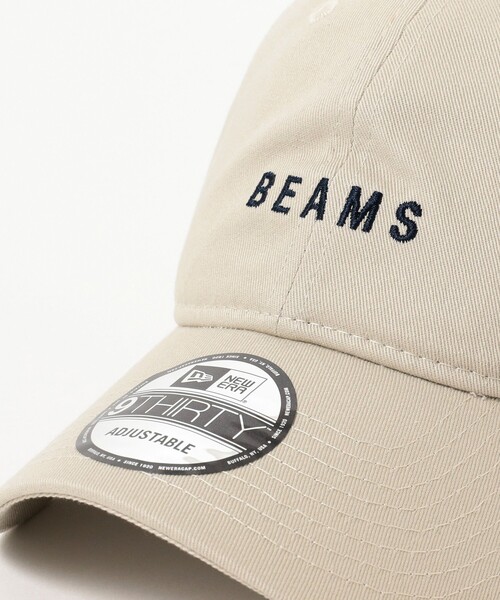 NEW ERA（ニューエラ）の「NEW ERA × BEAMS / 別注 930 BEAMS Logo Cap（キャップ・メンズ・ブラウン/グリーン/ネイビー/オフホワイト・ONE SIZE）」の8枚目の写真