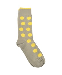 DEMOCRATIQUE SOCKS（デモクラティックソックス）の「【DEMOCRATIQUE SOCKS/デモクラティックソックス】クルーソックス水玉ドット靴下 "ORIGINALS DOTCOM" from Denmark Copenhagen（ソックス/靴下）」