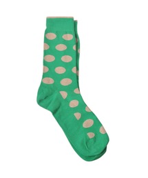 DEMOCRATIQUE SOCKS（デモクラティックソックス）の「【DEMOCRATIQUE SOCKS/デモクラティックソックス】クルーソックス水玉ドット靴下 "ORIGINALS DOTCOM" from Denmark Copenhagen（ソックス/靴下）」