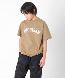 GLAZOS | 【接触冷感】アソートカレッジアーチロゴ半袖Tシャツ(Tシャツ/カットソー)