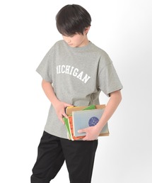 GLAZOS | 【接触冷感】アソートカレッジアーチロゴ半袖Tシャツ(Tシャツ/カットソー)