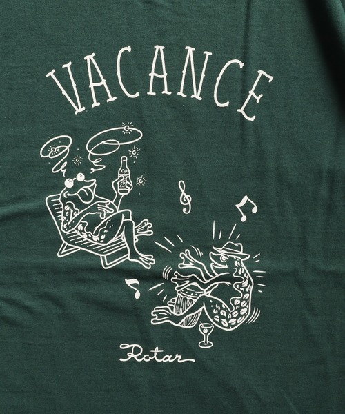ROTAR（ローター）の「VACANCE Tee（Tシャツ/カットソー・メンズ・ブルー系その他/オフホワイト/スミクロ/グリーン系その他・LARGE/SMALL/MEDIUM/X-LARGE）」の8枚目の写真