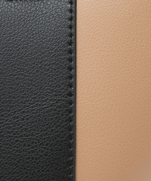 soeur（スール）の「●SOEUR/変形3WAYトートBAG/バケツバッグ（ハンドバッグ・レディース・ブラック/アイボリー/ライトブルー・フリー）」の17枚目の写真