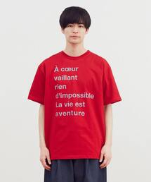 FRAPBOIS | LA VIE EST AVENTURE×FRAPBOIS Tシャツ バックプリント(Tシャツ/カットソー)