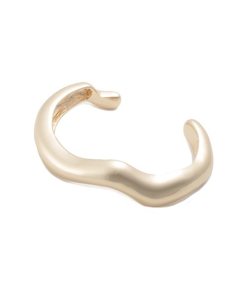 emmi(エミ)の「【emmi atelier】プランプウエーブバングル(ネックレス・レディース・シルバー/ゴールド・FREE)」の10枚目の写真