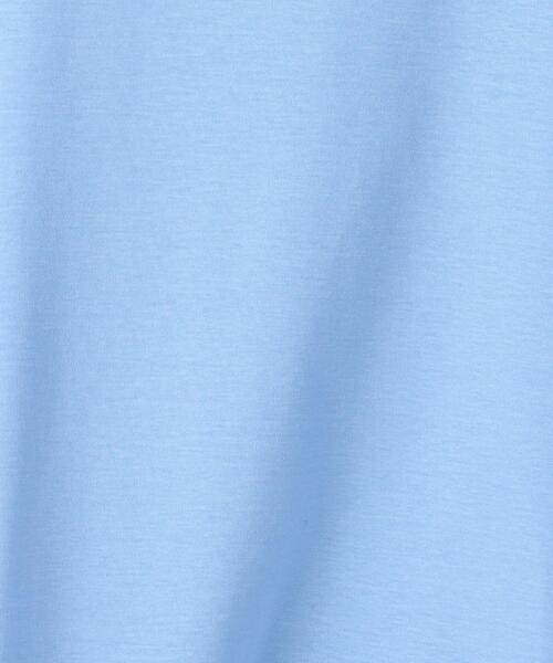 UNITED ARROWS（ユナイテッドアローズ）の「コンビ フリルスリーブ カットソー（Tシャツ/カットソー・レディース・オフホワイト/ブラック/ライトブルー・FREE）」の19枚目の写真