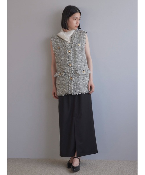 Stylevoice for xxx（スタイルヴォイスフォー）の「タートルネックシアートップス（Tシャツ/カットソー・レディース・ブラック/オフホワイト/グレー/ピンクベージュ・FREE）」の11枚目の写真