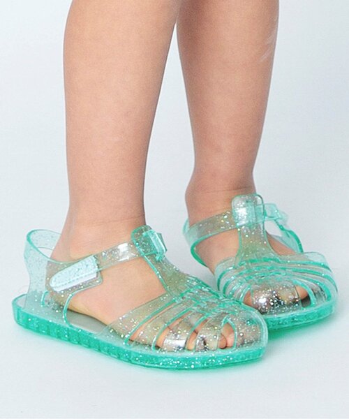 BREEZE（ブリーズ）の「ジェリーサンダル（サンダル・キッズ・ピンク/シルバー/ミント/ラベンダー・14/16/15 /18/19/17）」の2枚目の写真