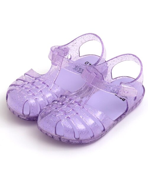 BREEZE（ブリーズ）の「ジェリーサンダル（サンダル・キッズ・ピンク/シルバー/ミント/ラベンダー・14/16/15 /18/19/17）」の5枚目の写真