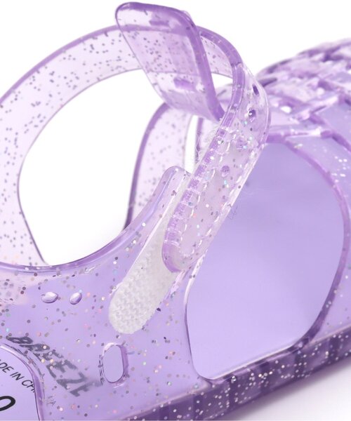 BREEZE（ブリーズ）の「ジェリーサンダル（サンダル・キッズ・ピンク/シルバー/ミント/ラベンダー・14/16/15 /18/19/17）」の6枚目の写真