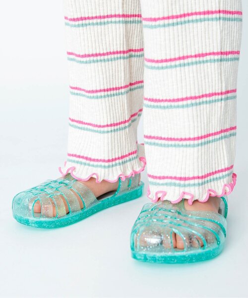 BREEZE（ブリーズ）の「ジェリーサンダル（サンダル・キッズ・ピンク/シルバー/ミント/ラベンダー・14/16/15 /18/19/17）」の10枚目の写真