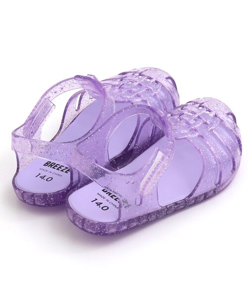 BREEZE（ブリーズ）の「ジェリーサンダル（サンダル・キッズ・ピンク/シルバー/ミント/ラベンダー・14/16/15 /18/19/17）」の15枚目の写真