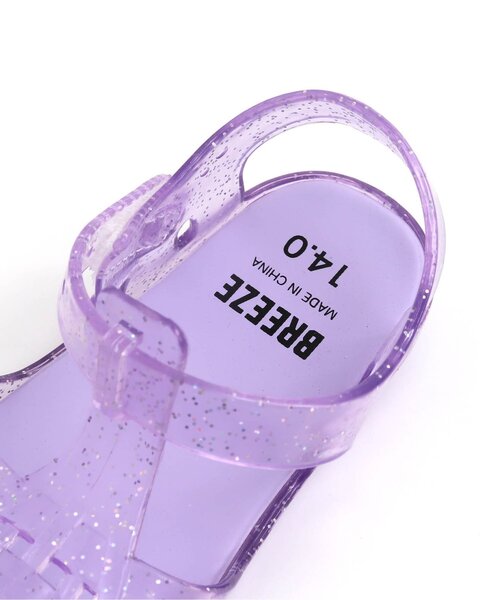 BREEZE（ブリーズ）の「ジェリーサンダル（サンダル・キッズ・ピンク/シルバー/ミント/ラベンダー・14/16/15 /18/19/17）」の19枚目の写真