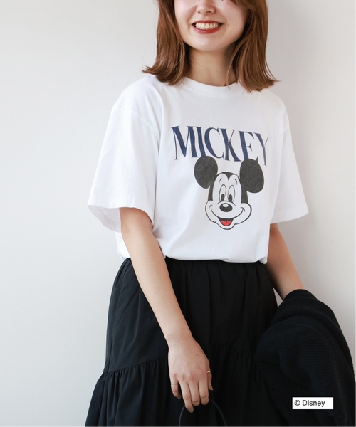 GOOD ROCK SPEED（グッドロックスピード）の「《追加》【GOOD ROCK SPEED / グッドロックスピード】Mickey TEE：Tシャツ（Tシャツ/カットソー・レディース・ホワイト/ネイビー・FREE）」の15枚目の写真