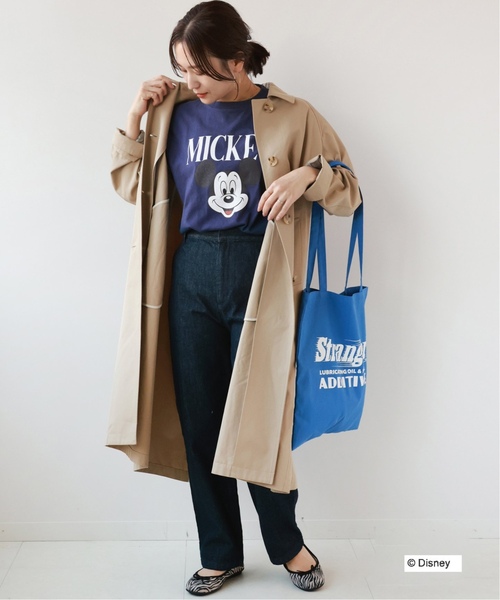 GOOD ROCK SPEED（グッドロックスピード）の「《追加》【GOOD ROCK SPEED / グッドロックスピード】Mickey TEE：Tシャツ（Tシャツ/カットソー・レディース・ホワイト/ネイビー・FREE）」の5枚目の写真