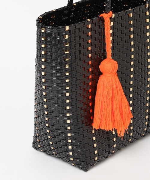 niko and...（ニコアンド）の「オリジナルメルカドトートバッグM（トートバッグ・レディース・ピンク/イエロー/ブラック/ブルー/キャメル/ホワイト・0）」の19枚目の写真